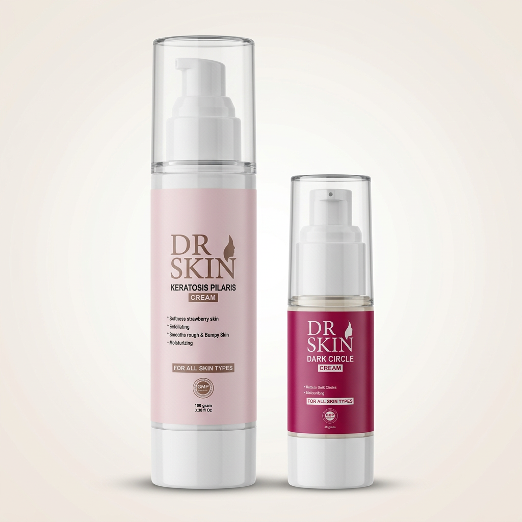 باندل Dr Skin للعناية بالبشرة وعلاج جلد الوزة والهالات السوداء